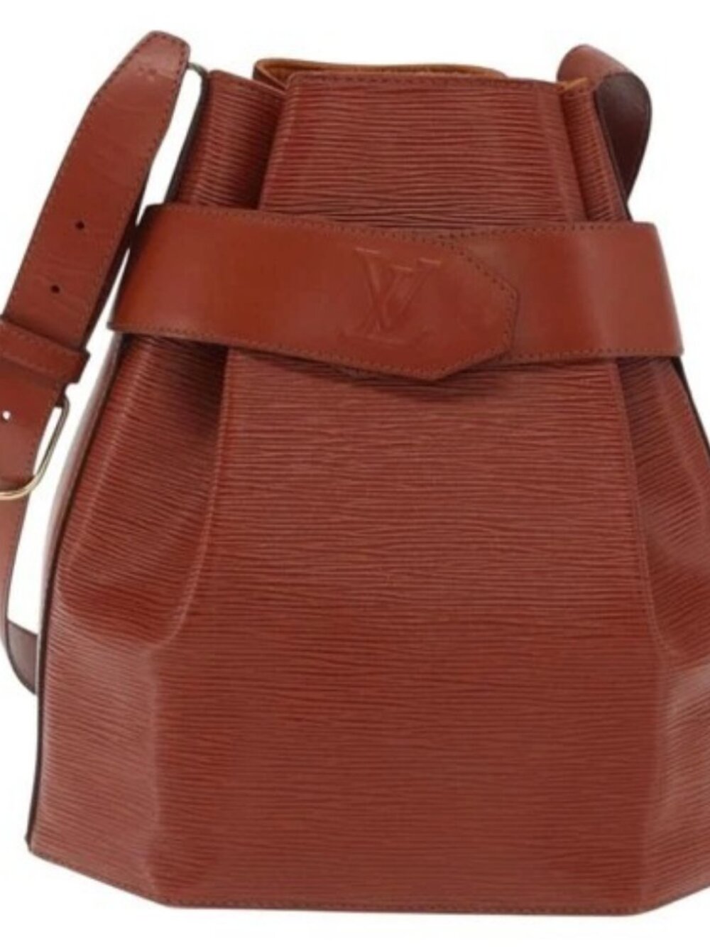LOUIS VUITTON Epi Sac de Paul PM Shoulder Bag Brown M80203 LV Auth 171685 - Picture 10 of 15